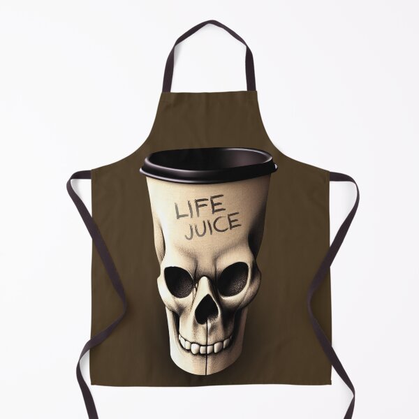 Item preview, Coffee Cup Mug Halloween Skull Spooky Life Juice Funny Horror Goth designed and sold by PHZTees.