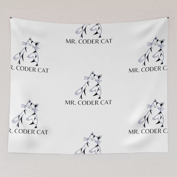 Item preview, Mr. Coder Cat designed and sold by CakmakShop.