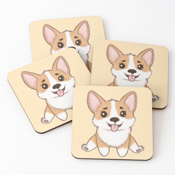 Item preview, Happy Corgi Puppy designed and sold by Calista Media.