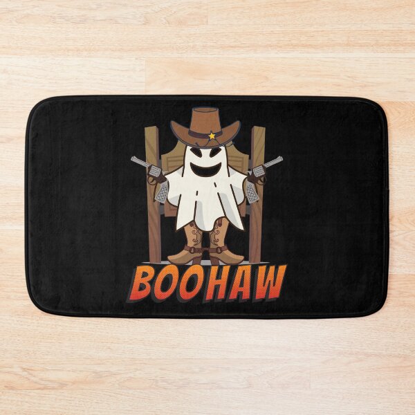 Item preview, Boohaw, funny cowboy halloween ghost designed and sold by reka88.