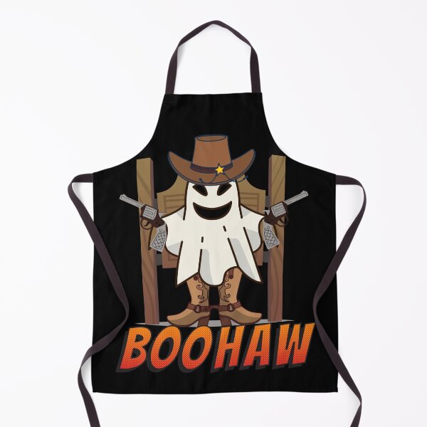 Item preview, Boohaw, funny cowboy halloween ghost designed and sold by reka88.
