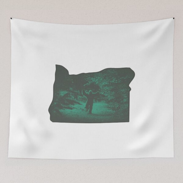 Item preview, Oregon Loves Bigfoot Green designed and sold by smiledeer78.