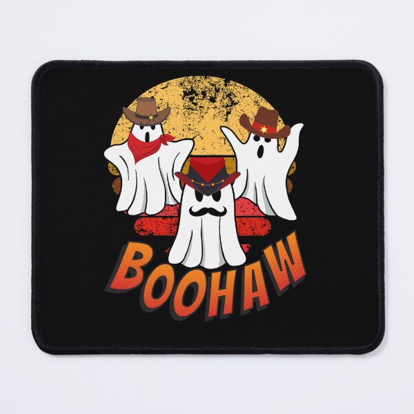 Item preview, Boohaw, funny cowboy halloween ghost designed and sold by reka88.