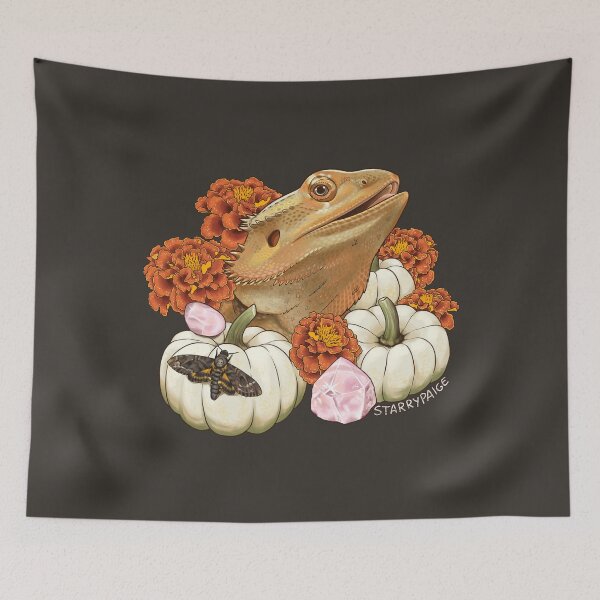 Item preview, Autumnal Bearded Dragon designed and sold by Paige Penrose.