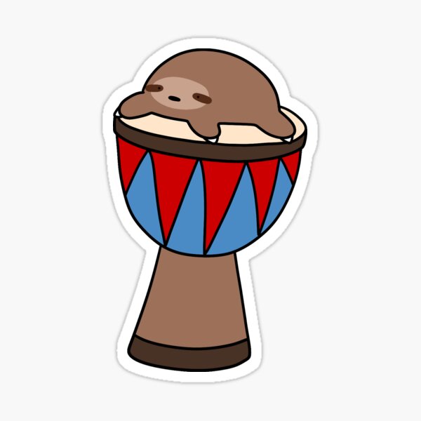 Item preview, Little Sloth and Djembe designed and sold by SaradaBoru.