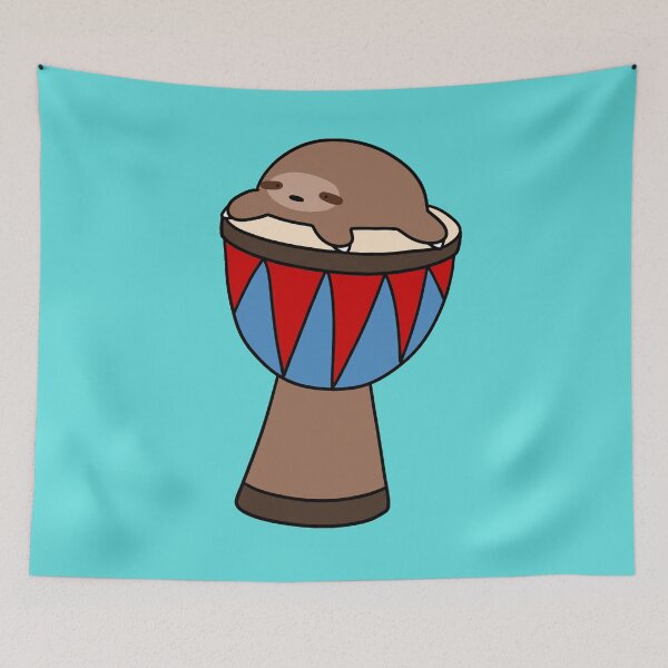 Item preview, Little Sloth and Djembe designed and sold by SaradaBoru.