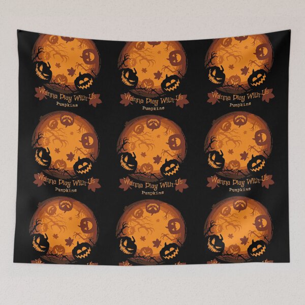 Item preview, Wanna Play With Us Pumpkins (Pumpkin Trick) designed and sold by SimplyMe-Plus.