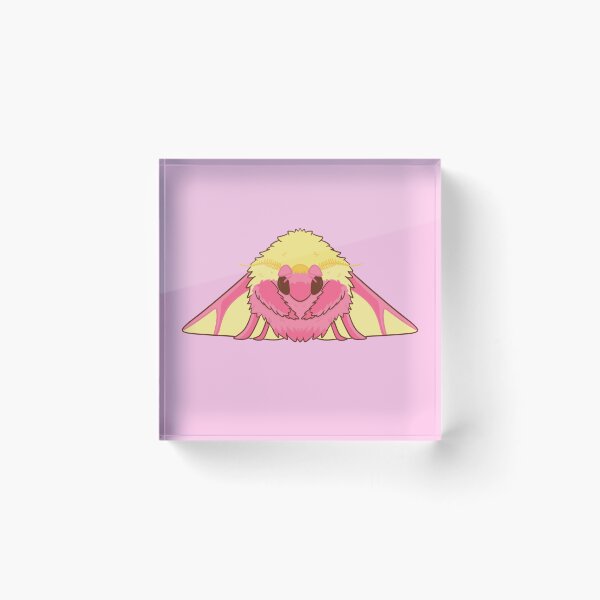 Item preview, Rosy Maple Moth  designed and sold by Lilguymakingart.