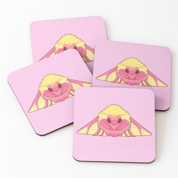Item preview, Rosy Maple Moth  designed and sold by Lilguymakingart.