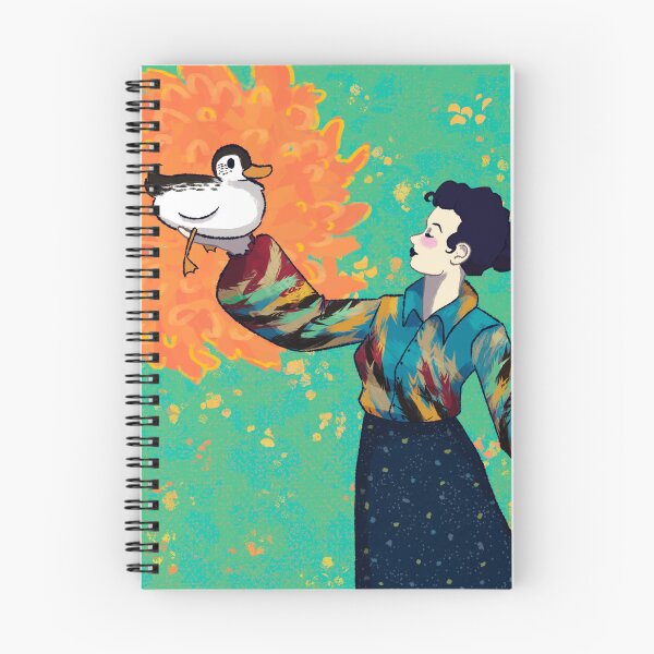 Aperçu de l'œuvre Fille au canard créée et vendue par Quackustrations.