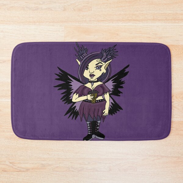 Item preview, Goth Emo Chibi fairy  designed and sold by Jodi Mahaffey.