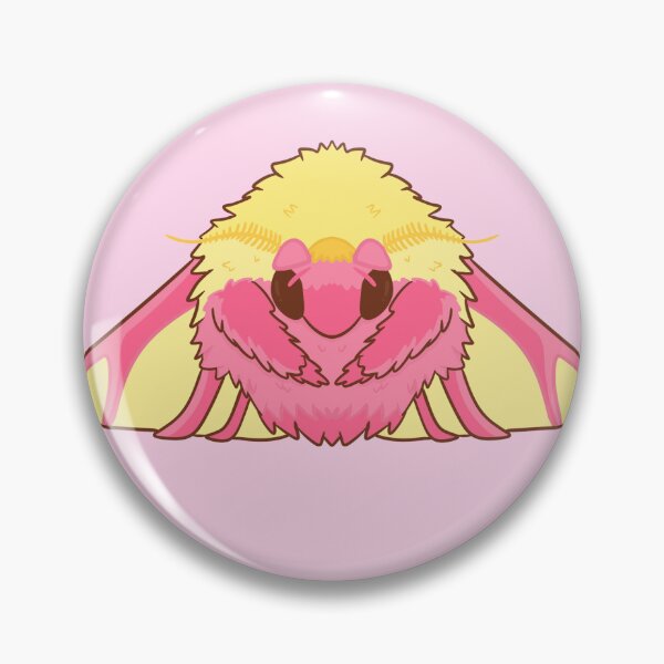 Item preview, Rosy Maple Moth  designed and sold by Lilguymakingart.