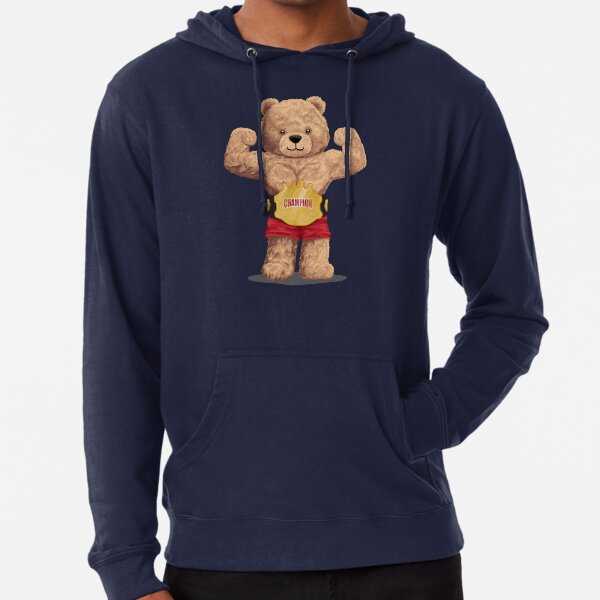 Teddy bear champion online hoodie