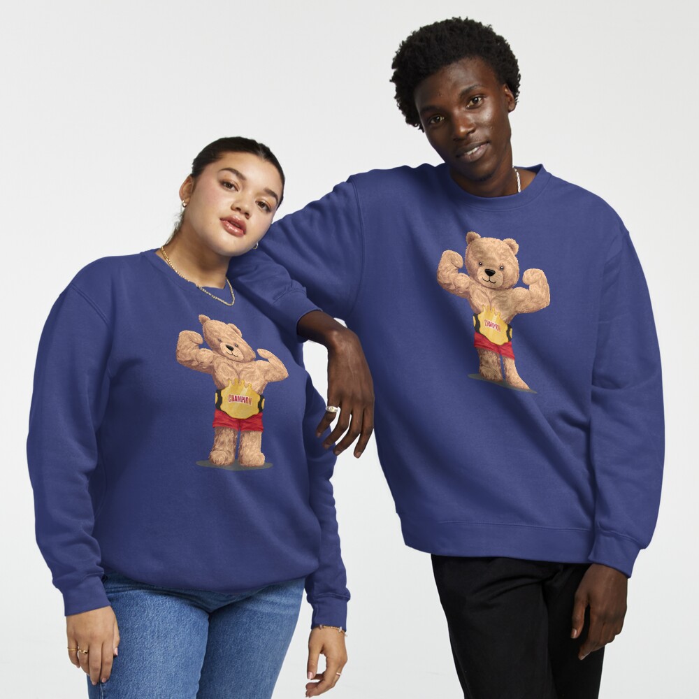 Teddy bear discount hoodie champion