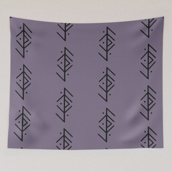 Item preview, September 2022 Wyrd Wanderings Bindrune (Black) designed and sold by RavenWisdomArts.