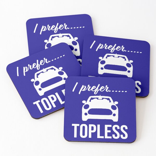 Item preview, Fun mini convertible car art.  I prefer..... topless designed and sold by Deano's Designs.