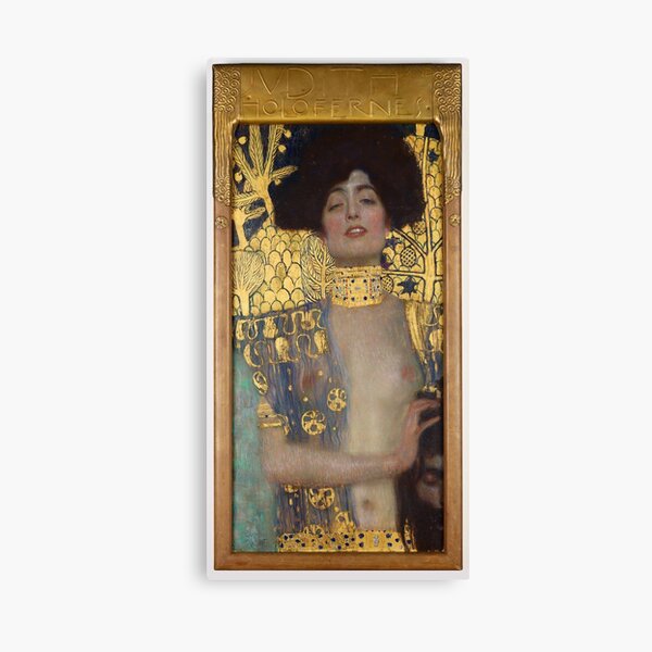 Aperçu de l'œuvre Gustav Klimt peintre autrichienne Judith (1901) créée et vendue par TeeARTHY.