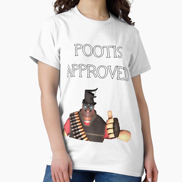 Aperçu de l'œuvre TF2 Gibus Heavy "Pootis approuvé" créée et vendue par Ralseiii's Random Relics.
