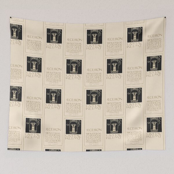 Item preview,  Gustav Klimt Austrian painter  Plakat der 18. Ausstellung der Secession (1904) designed and sold by TeeARTHY.