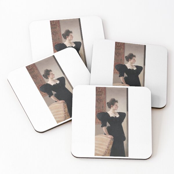 Item preview,  Gustav Klimt Austrian painter Portrait of a lady (Marie Breunig) (1894) designed and sold by TeeARTHY.