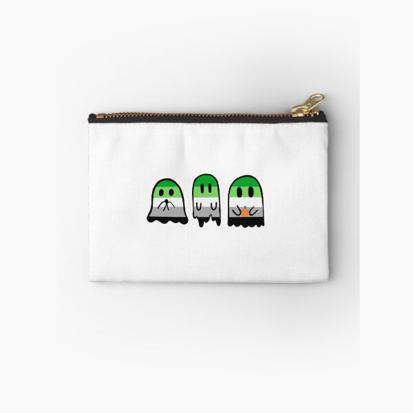 Item preview, Aromantic Pride Ghost Trio designed and sold by mgietzen.