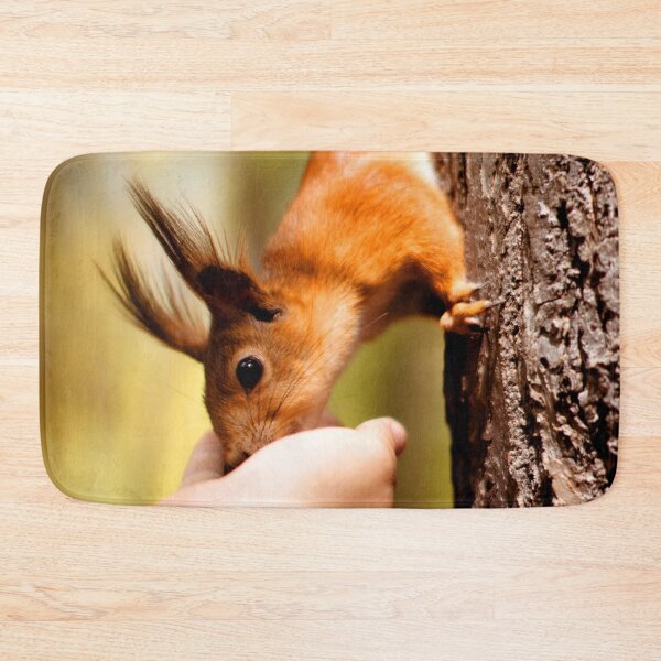 Item preview, ANIMALS #57 - Handfed Red Squirrel on Tree designed and sold by DEL-Productions.