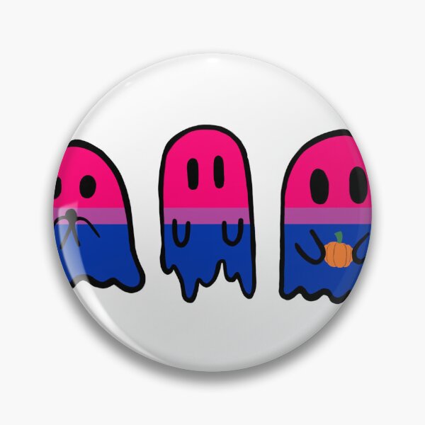 Artikelvorschau, Bisexual Pride Ghost Trio entworfen und verkauft von mgietzen.