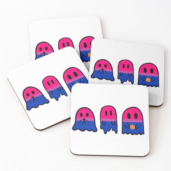 Item preview, Bisexual Pride Ghost Trio designed and sold by mgietzen.