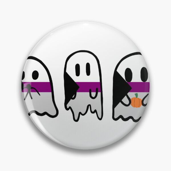 Artikelvorschau, Demisexual Pride Ghost Trio entworfen und verkauft von mgietzen.