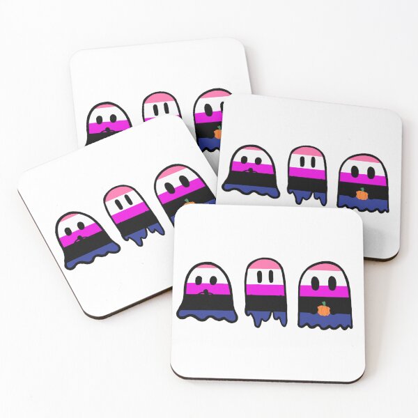 Item preview, Genderfluid Pride Ghost Trio designed and sold by mgietzen.