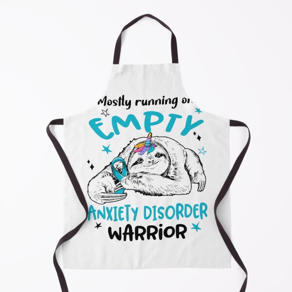 Item preview, Mostly running on Empty Anxiety Disorder Warrior designed and sold by ElizabethS809.