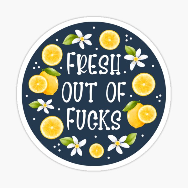 Fuck It Up, Buttercup Sticker – Snark Gifts