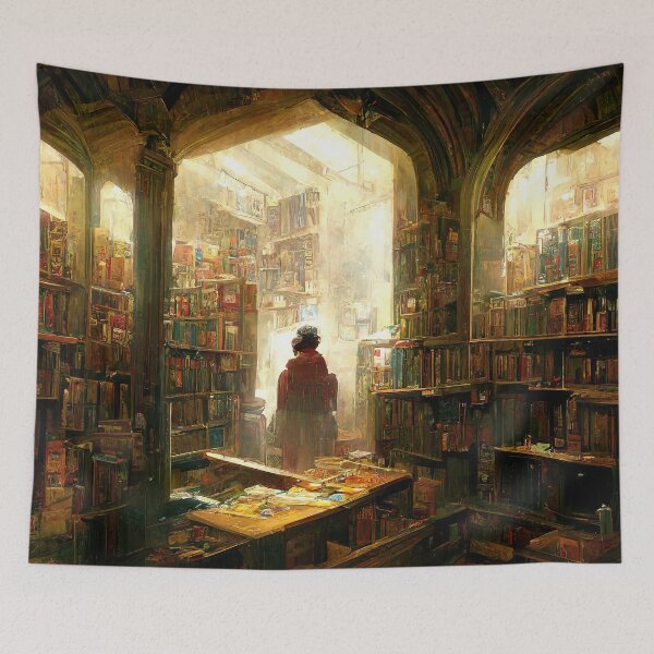 Item preview, bookshop designed and sold by AICustomArt ⭐⭐⭐⭐⭐.