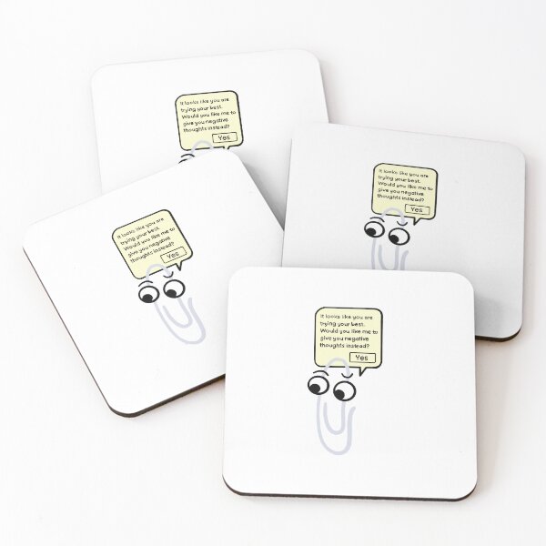 Item preview, Helpful Clippy designed and sold by jigglychu.