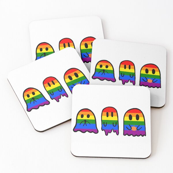 Item preview, Traditional Gay Pride Ghost Trio designed and sold by mgietzen.