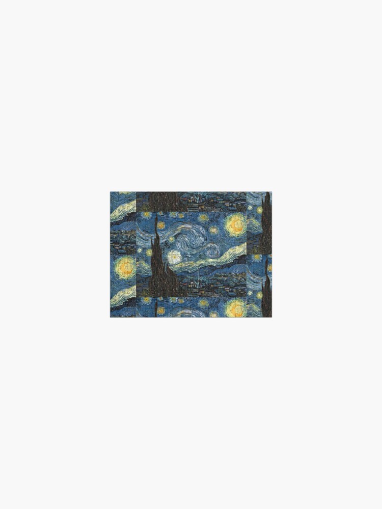 The Starry Night Painting by Vincent van Gogh (vibrant version.) Jigsaw  Puzzle for Sale by CristalleLisa