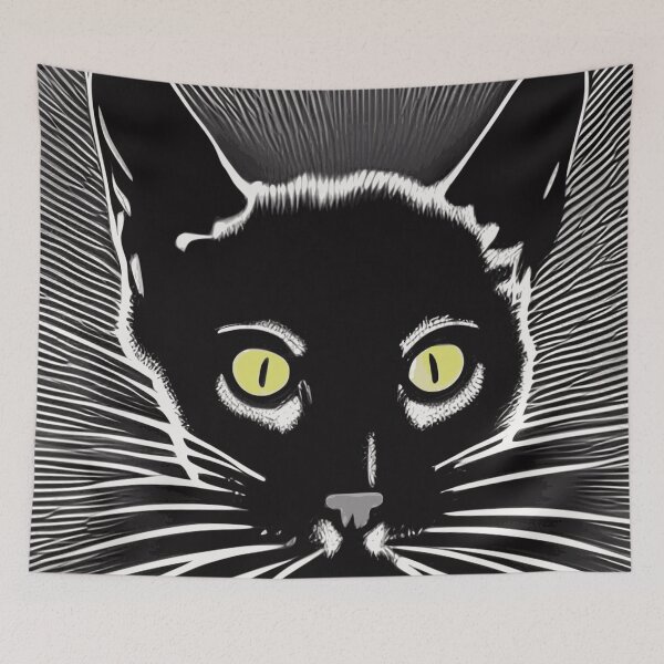 Item preview, Halloween Dream Cat designed and sold by HalloweenThings.