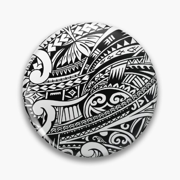 Item preview, Hawaiian Black Tribal Tattoos 3425 designed and sold by sunnthreads.