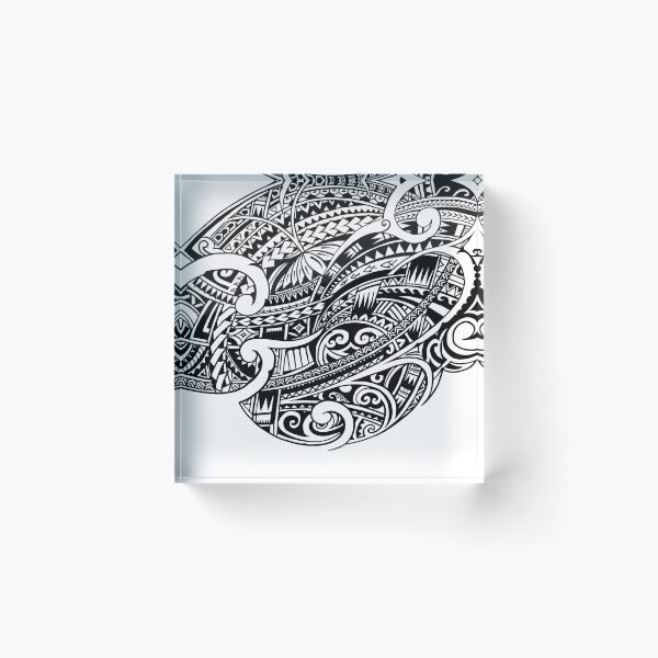 Item preview, Hawaiian Black Tribal Tattoos 3425 designed and sold by sunnthreads.