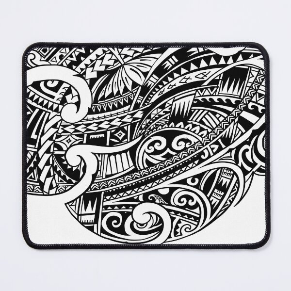 Item preview, Hawaiian Black Tribal Tattoos 3425 designed and sold by sunnthreads.