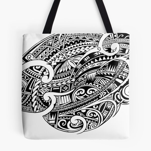 Item preview, Hawaiian Black Tribal Tattoos 3425 designed and sold by sunnthreads.