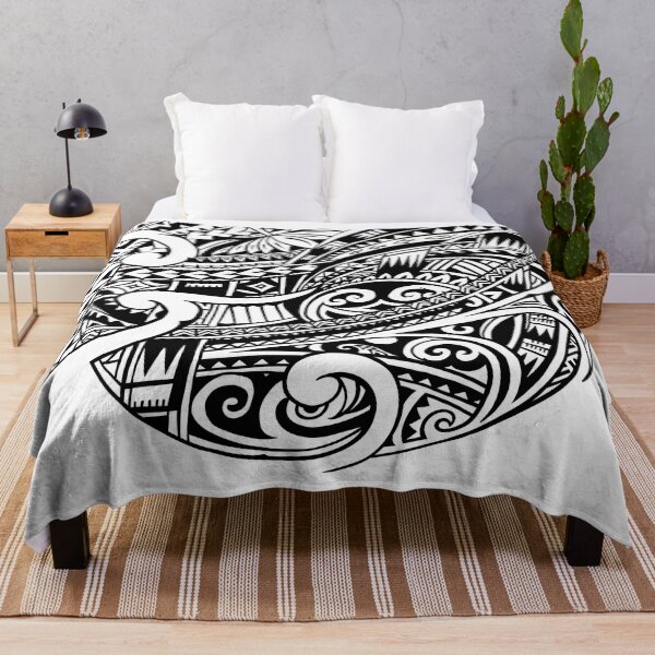 Item preview, Hawaiian Black Tribal Tattoos 3425 designed and sold by sunnthreads.