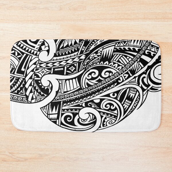 Item preview, Hawaiian Black Tribal Tattoos 3425 designed and sold by sunnthreads.