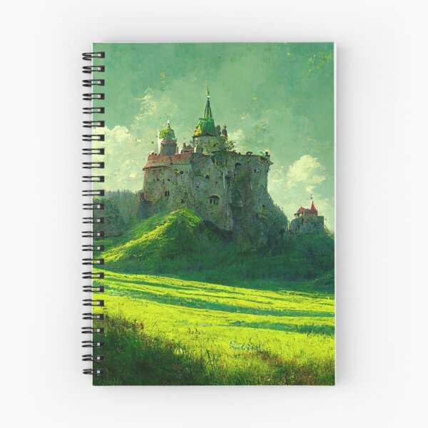 Item preview, Castillo del mago medieval designed and sold by Oddly-Ai-Art.