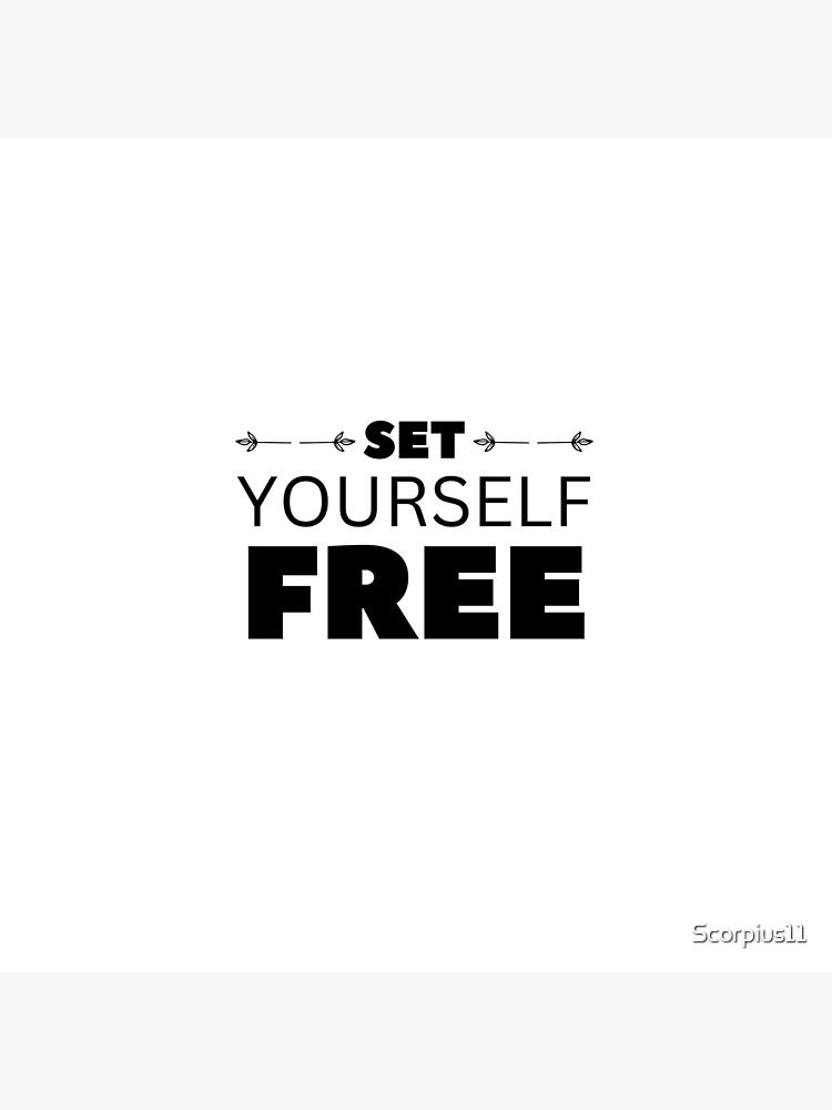 set yourself free. #quote aesthetic, quotes, qotd, motivational