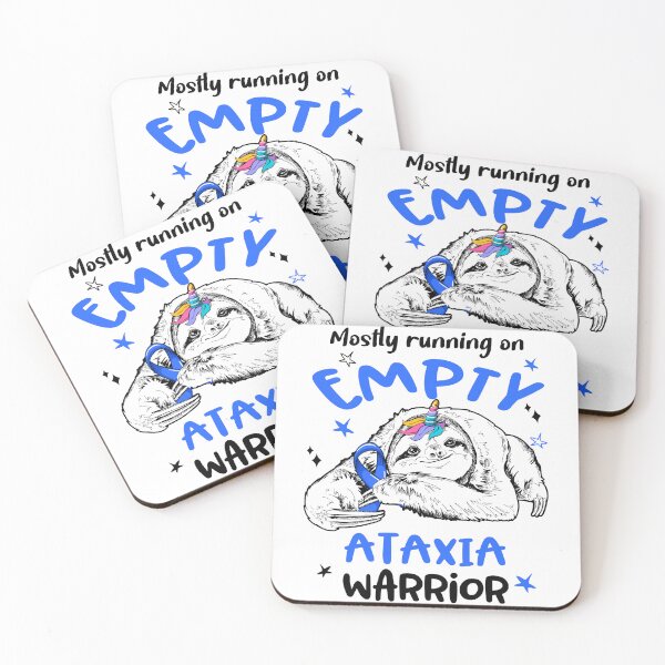 Item preview, Mostly running on Empty Ataxia Warrior designed and sold by ElizabethS809.