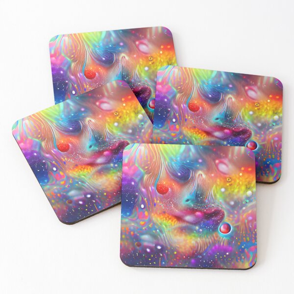 Item preview, Hyper Colour Acid Rain designed and sold by nocturnAIArt.