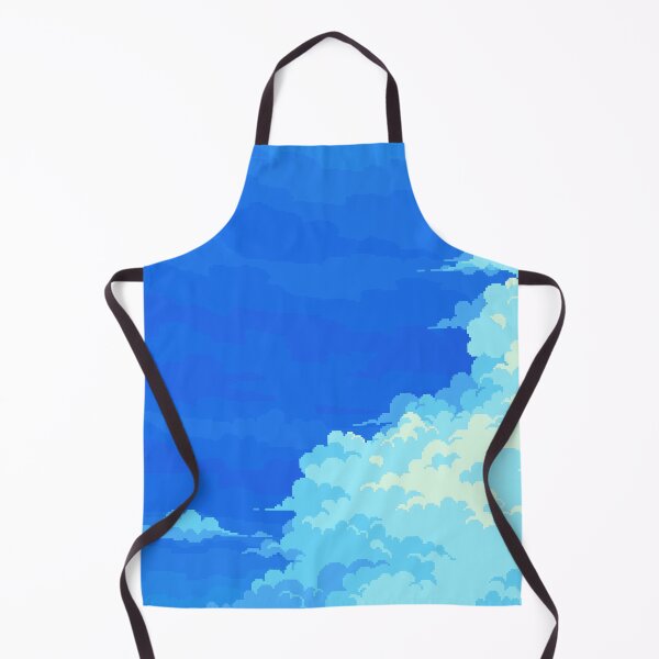 Item preview, Clear Blue Sky Clouds (Pixel Art) designed and sold by Tofu's Pixel Art Store.