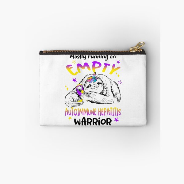 Item preview, Mostly running on Empty Autoimmune Hepatitis Warrior designed and sold by ElizabethS809.