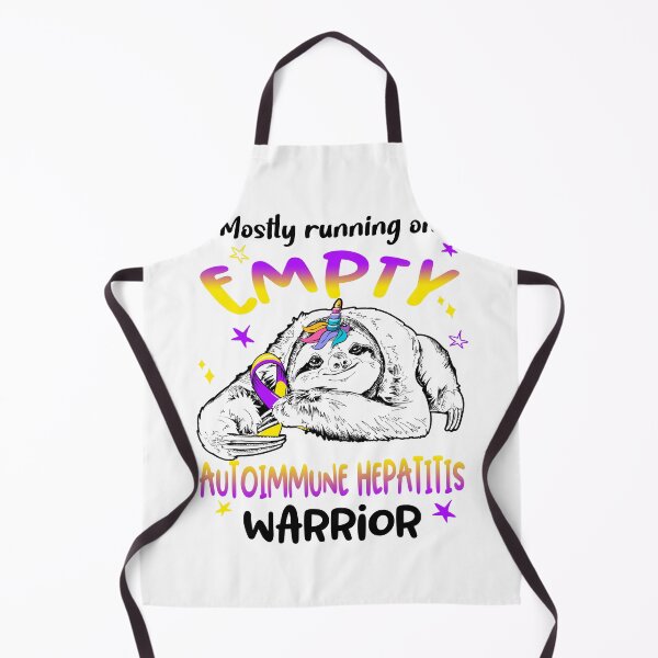 Item preview, Mostly running on Empty Autoimmune Hepatitis Warrior designed and sold by ElizabethS809.